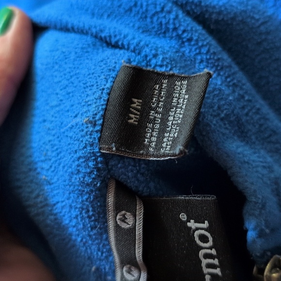 Marmot Vibrant Blue Zip-Up Jacket - Picture 4 of 4